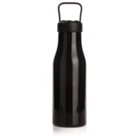 Termo steklenica 500 ml Air Gifts skodelica z vsebnikom Jessica črna