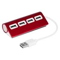USB razdelilec 2.0 rdeča