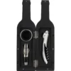 Komplet za vino 3 kosi črna