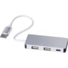 USB razdelilec 2.0 srebrna
