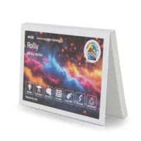 Elektrostatične lepljive listke Rolly bela_Galerija 2