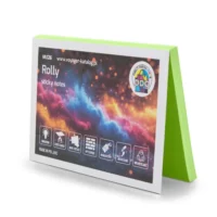 Elektrostatične lepljive listke Rolly svetlo zelena_Galerija 2