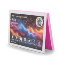 Elektrostatične lepljive listke Rolly roza_Galerija 2
