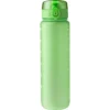 Motivacijska steklenica iz RPET-a 1000 ml zelena