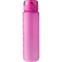 Motivacijska steklenica iz RPET-a 1000 ml fuksija