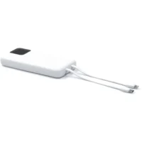 Prenosna baterija 10.000 mAh znamke BrandCharger Powercharge bela