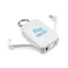 Prenosna baterija 4000 mAh karabina in svetilka 1 W Dimetrice bela