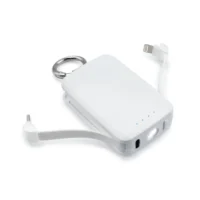 Prenosna baterija 4000 mAh karabina in svetilka 1 W Dimetrice bela_Galerija 2