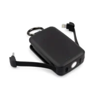 Prenosna baterija 4000 mAh karabina in svetilka 1 W Dimetrice črna_Galerija 2