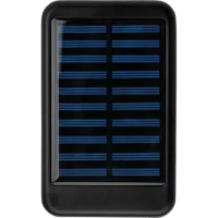 Prenosna baterija 4000 mAh s sončnim polnilnikom črna_Galerija 1