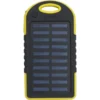 Prenosna baterija 4000 mAh s sončnim polnilnikom rumena_Galerija 3