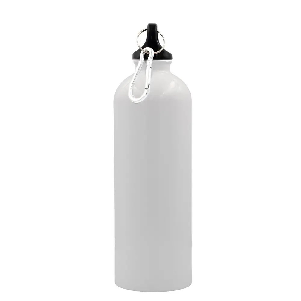 Športna steklenica 750 ml s karabinko Laveriano bela_Galerija 3