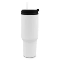 Termovka skodelica 1100 ml Air Gifts z ergonomskim ročajem Ony bela_Galerija 3