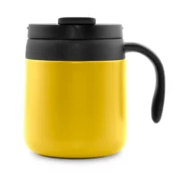 Termovka skodelica 400 ml z ročajem Wyatt rumena_Galerija 2