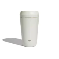 Topl termo skodelica iz recikliranega jekla s patentiranim pokrovom 360 354 ml rjava