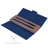 Pisalni set Kemični svinčnik in roller moder VB135-11
