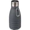 Zložljiva športna steklenica 550 ml s karabinko črna_Galerija 1