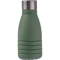 Zložljiva športna steklenica 550 ml s karabinko zelena_Galerija 3
