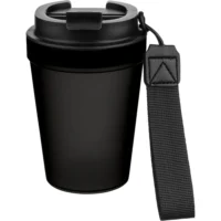 Potovalni lonček 350 ml črna