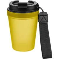 Potovalni lonček 350 ml rumena