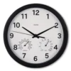 Stenska ura termometer higrometer Hama črna_Galerija 3