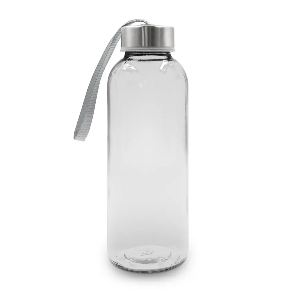 Steklena steklenica 420 ml z vrečko Bob V0462-04temno modra_Galerija 3